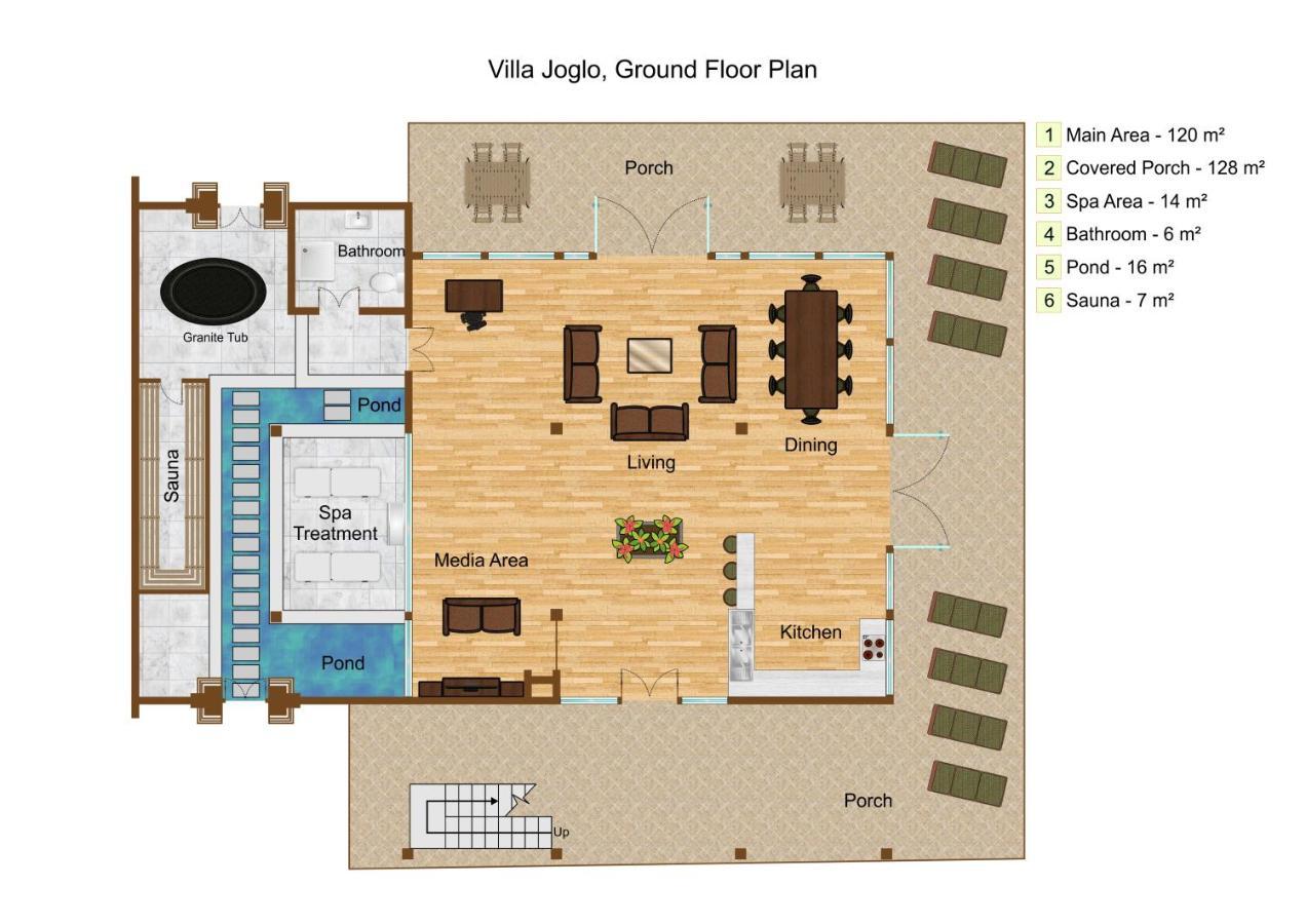 Oceanfront Citakara Sari Villas Кандидаса Экстерьер фото