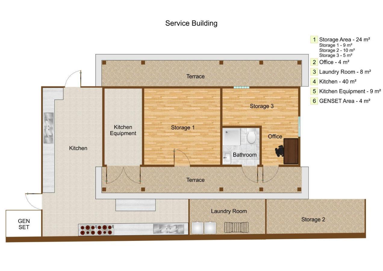 Oceanfront Citakara Sari Villas Кандидаса Экстерьер фото